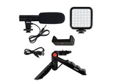 Vlogging Kit with Microphone VL-5