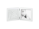 Wooden baby frame with handprint kit A1834