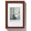 Stockholm wooden frame 10x15 Walnut  4 