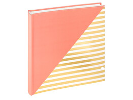 Design album Unite  26x25cm 50 white pag pink