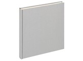 Design album Cloth linen cover 26x25cm grey  2 