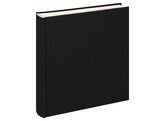 Design album Cloth linen cover 30x30cm black  2 