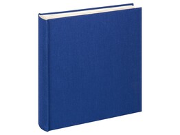 Design album Cloth linen cover 30x30cm blue  2 