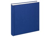 Design album Cloth linen cover 30x30cm blue  2 