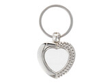 Heart shape key chain 23x21mm  12 