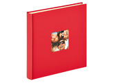 Zelfklevend album Fun 33x34cm 50pag rood   2 