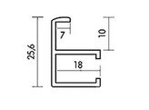 Cadre Alu Quadro 40x50 blanc  2 