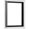 Box americain 50K 100x160 noir argente