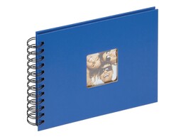 Spiraalalbum Fun  23x17 cm Royal blauw  2 