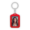 Foto sleutelhanger rubber  3 5x4 5 rood  6 