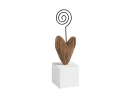 Wooden photo holder with heart  4 