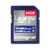 Integral 64GB V30 SDXC 100MB/s