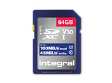 Integral 64GB V30 SDXC 100MB/s