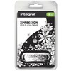 Integral 8GB Xpression USB Flash Drive Flowers