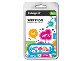 Integral 8GB Xpression USB Flash Drive Text