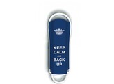 Integral 8GB Xpression USB Flash Drive Keep Calm Blue