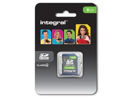 Integral 8GB SDHC - class 4