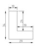 Baklijst 50K 70x70 beech