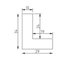 Baklijst 50K 70x70 beech