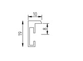 Cadre Alu S2 argente 13x13  4 